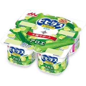 森永乳業 ビヒダス ヨーグルト アロエ 4ポット 6パック