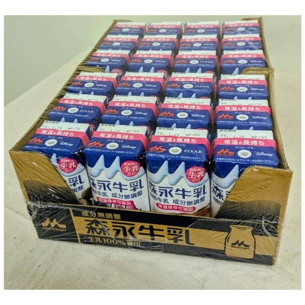 森永乳業 森永牛乳 200ml 24本