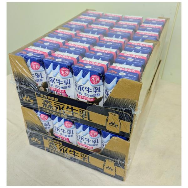 森永乳業 森永牛乳 200ml 24本x2ケース
