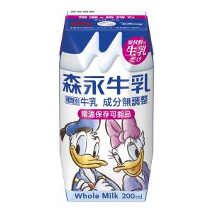 森永乳業 森永牛乳 200ml 24本x2ケースの詳細画像2