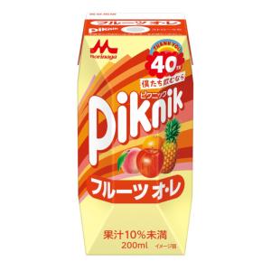 Piknik 森永乳業 ピクニック いちごオ・レ 200ml 24本×2ケース : 健康
