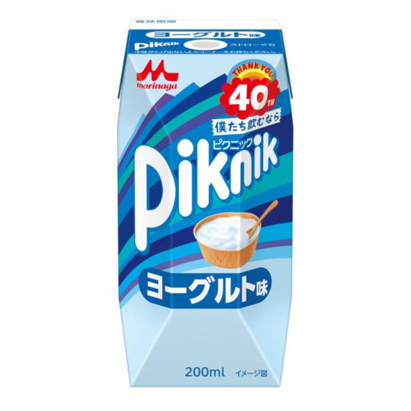 森永乳業 ピクニック ヨーグルト味 200ml 24本