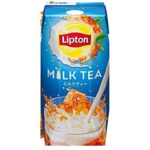 ミルクティー 森永乳業 リプトン ミルクティー 200ml 紙パック 48本 (24本入×2