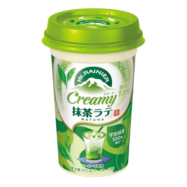 森永乳業 マウントレーニア クリーミー抹茶ラテ 240ml 10本