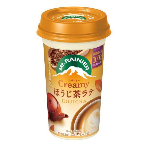 森永乳業 マウントレーニア クリーミーほうじ茶ラテ 240ml 10本