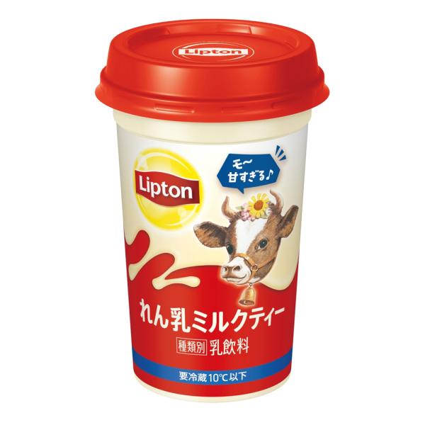 森永乳業 リプトン れん乳ミルクティー 240ml 10本×２ケース