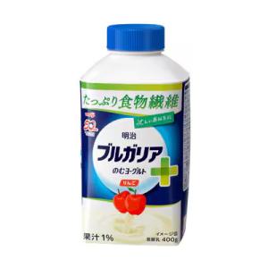 明治ブルガリアのむヨーグルト りんご+食物繊維 400g 6本