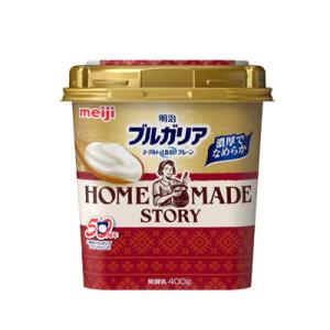 明治ブルガリアヨーグルトLB81プレーンHOME MADE STORY 400g 6個