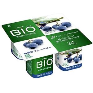 ダノンビオ　旬摘みブルーベリー4P　6パック