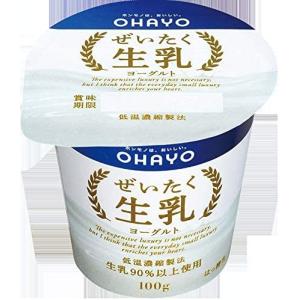 オハヨー乳業 ぜいたく生乳ヨーグルト 100g 16個入
