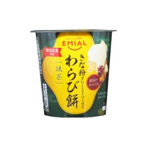 安曇野食品工房 きな粉クリーミーソースのわらび餅 抹茶 135g 8個