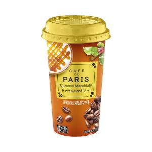 北海道乳業 CAFE DE PARIS Caramel Macchiato（カフェド パリ キャラメルマキアート）200g 12本｜churros1988