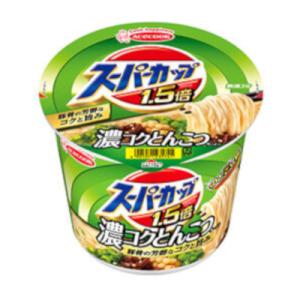 エースコック スーパーカップ１．５倍 とんこつラーメン 111g 12個