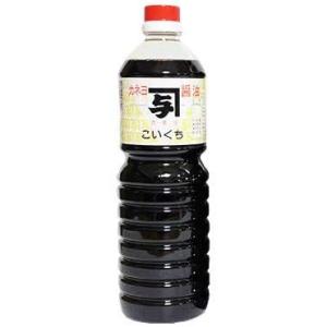 カネヨ醤油 こいくち鶴 1L 12本
