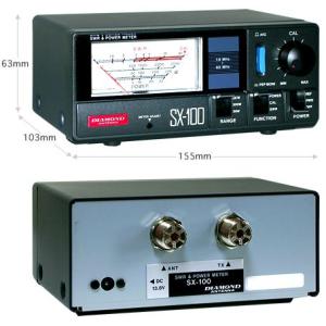 SX-100 ダイヤモンド 通過形SWR・パワー計 1.6〜60MHz｜chutokufukui