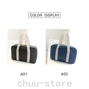 トートバッグ通学スクール軽量シンプルA4レディースハンドバック手提げカバン鞄オシャレJKバッグ男女兼用カジュアル女子高校生