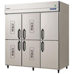 GRD-184PDX フクシマガリレイ 業務用冷凍冷蔵庫 ノンフロンインバーター制御タテ型冷凍冷蔵庫 冷蔵2室冷凍4室｜chuuboucenter