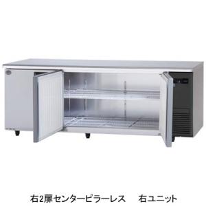 SUR-LV2161S-R パナソニック 業務用 コールドテーブル冷蔵庫 テーブル型冷蔵庫 右2扉セ...