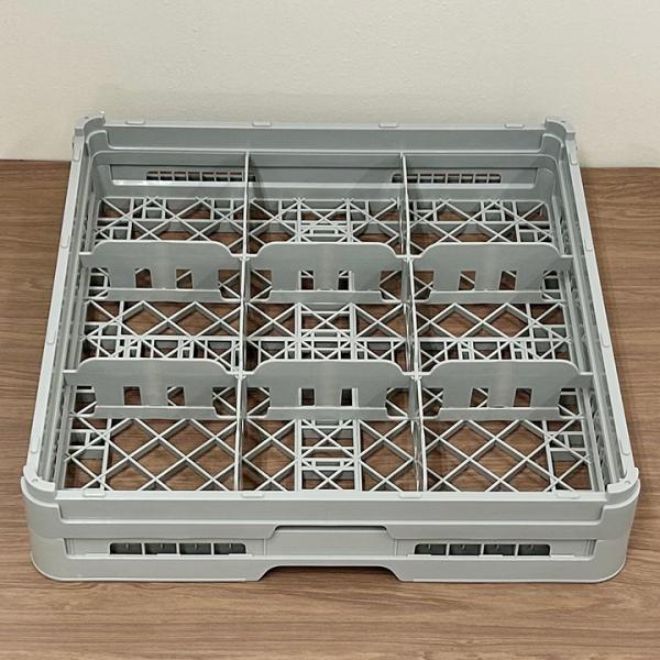 未使用品　弁慶　グラスラック　9仕切り　G-9-75　新品未使用　厨房用品　食洗機用　洗浄ラック