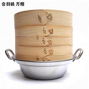 米桧 角セイロ 9寸 三段重ね 餅つき用 角せいろ 27cm 深型