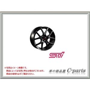 スバル インプレッサG4【GK2 GK3 GK6 GK7】　ＳＴＩアルミホイール(１８インチ)(４本)【ブラック】[SG217FL120×4]｜chuwa-parts