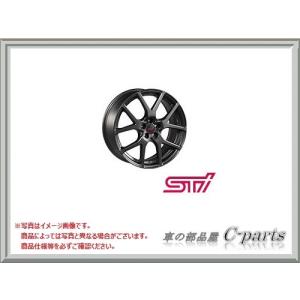 スバル インプレッサスポーツ【GT2 GT3 GT6 GT7】　ＳＴＩアルミホイール(１８インチ)(４本)【ガンメタ】[SG217FL110×4]｜chuwa-parts