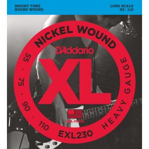 D'Addario EXL230 Long 055-110 ベース弦