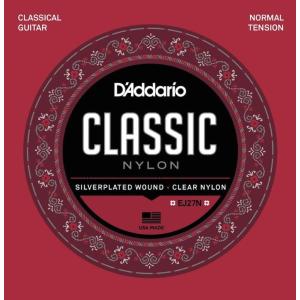 D'Addario EJ27N SV/Clear/Student/Normal クラシックギター弦