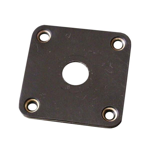 モントルー ギターパーツ レスポール ジャックプレート 59 LPC black 3ply jack...