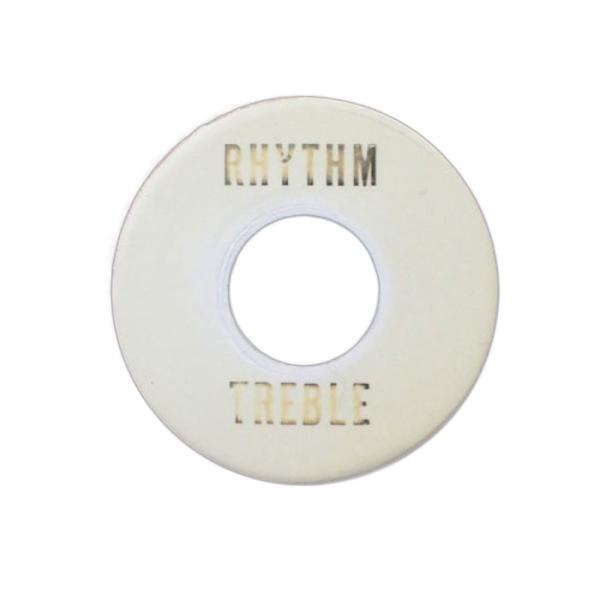 モントルー ギターパーツ レスポール トグルスイッチプレート 56 LP creme toggle ...