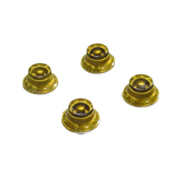 モントルー ギターパーツ レスポール ギターノブ Top Hat knob set Gold ver...