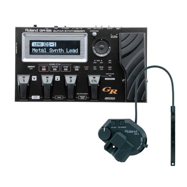 ギターシンセサイザー ローランド ROLAND GR-55GK-BK ギターシンセ ギターエフェクタ...