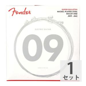 フェンダー Fender Super Bullets Nickel-Plated Steel 3250L 9-42 エレキギター弦｜chuya-online チューヤオンライン