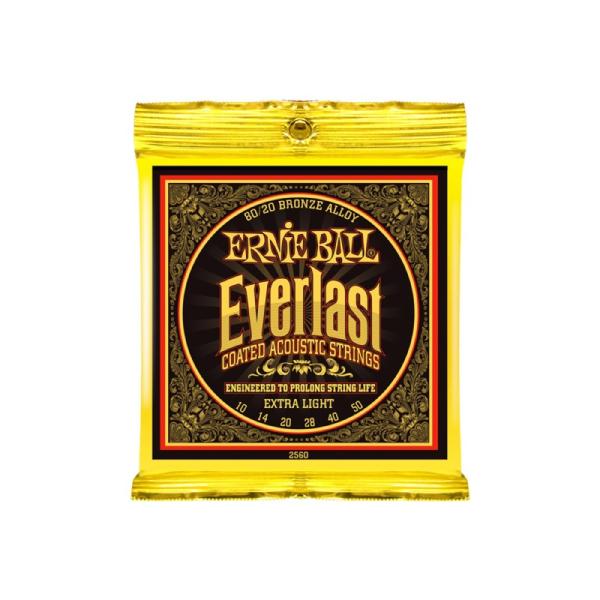 アーニーボール ERNIE BALL 2560 Everlast Coated 80/20 BRON...