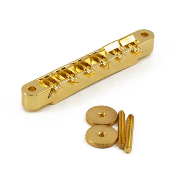 クルーソン ギター ブリッジ ABR-1 BRIDGE/WIRED/RAW BRASS SADDLE...