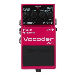 ボス BOSS エフェクター VO-1 Vocoder ボコーダー ギターエフェクター ボス ボコーダーエフェクター ボーカル エフェクター｜chuya-online