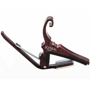 カポタスト アコギ カイザー Kyser KG6RW QUICK-CHANGE CAPO ROSEWOOD アコースティックギター用 カポ ギター｜chuya-online チューヤオンライン