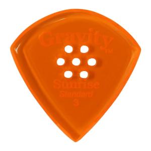 GRAVITY GUITAR PICKS Tripp -Mini Multi-Hole- GTRM2PM 2.0mm Blue