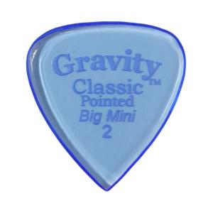 GRAVITYピック(BigMiniグラビティーピックGCPB2P 2.0 ggw725x グラビティ ピック GRAVITY GUITAR PICKS Classic Pointed -Big Mini