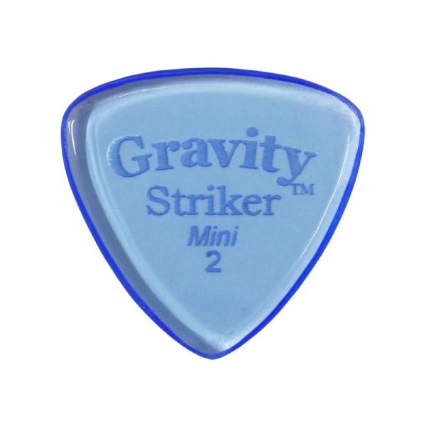 GRAVITY GUITAR PICKS Striker -Mini- GSRM2P 2.0mm B...