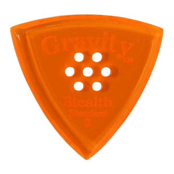 GRAVITY GUITAR PICKS Stealth -Standard Multi-Hole-...