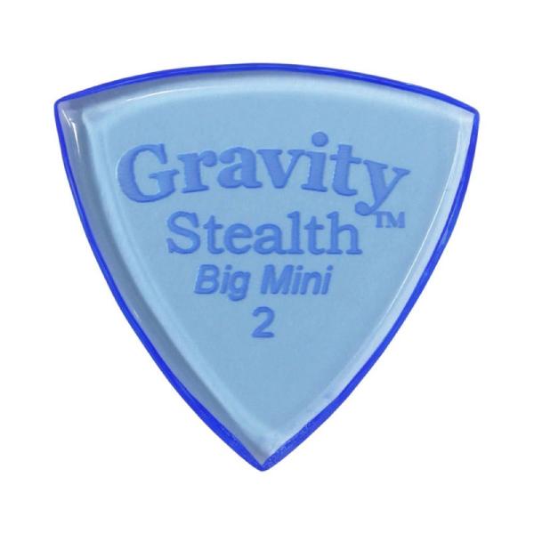 GRAVITY GUITAR PICKS Stealth -Big Mini- GSSB2P 2.0...