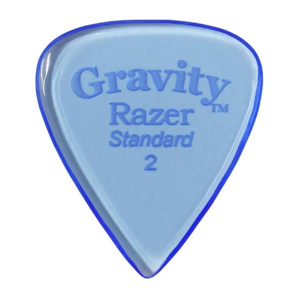 GRAVITY GUITAR PICKS Razer -Standard- GRAS2P 2.0mm...
