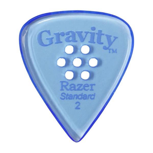 GRAVITY GUITAR PICKS Razer -Standard Multi-Hole- G...