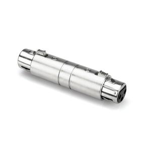 Hosa 変換アダプター GXX-145 XLRキャノンメス-XLRキャノンメス 変換プラグ