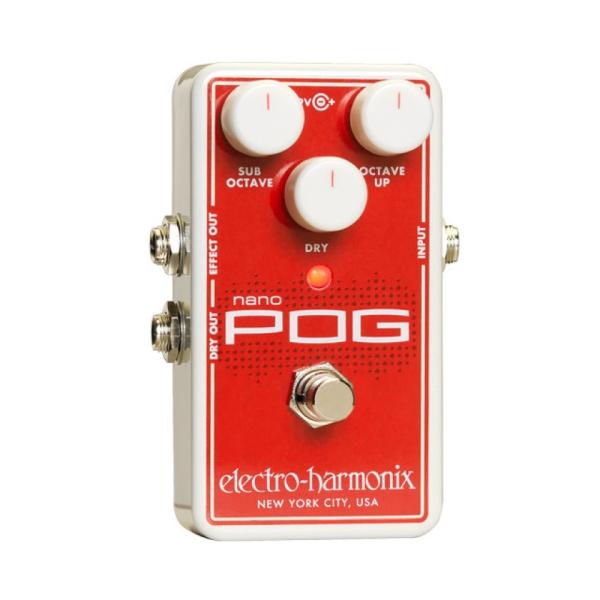 オクターバー エフェクター ELECTRO-HARMONIX NANO POG Polyphonic...