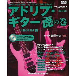 アドリブ・ギター虎の巻〜HR/HM編〜 保存版 CD付 シンコーミュージックの商品画像