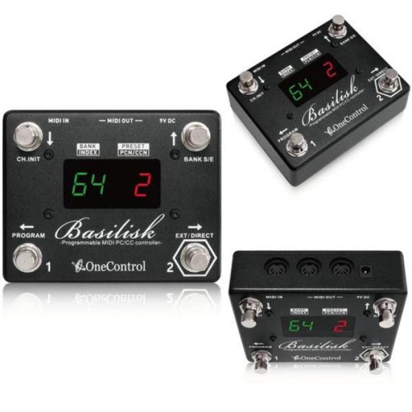 MIDIフットコントローラー ワンコントロール One Control Basilisk MIDIコ...