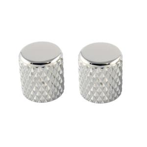 ALLPARTS KNOB 5066 Chrome Heavy Knurl Barrel Knobs コントロールノブ