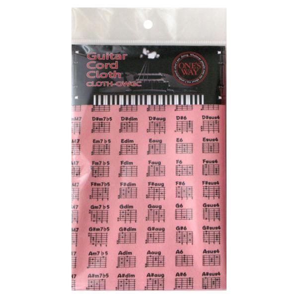 ONE'S WAY GUITAR CODE CLOTH CLOTH-OWGC PNK ギターコード ...
